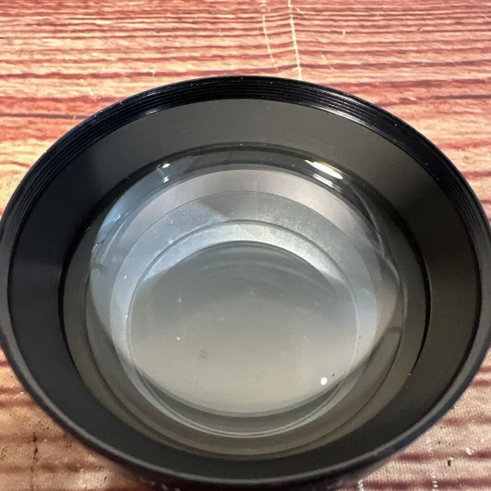 Yashikor Aux Telephoto 1:4 & Aux. Wide Angle 1:4 Lens And Tell-wide W/ Cap